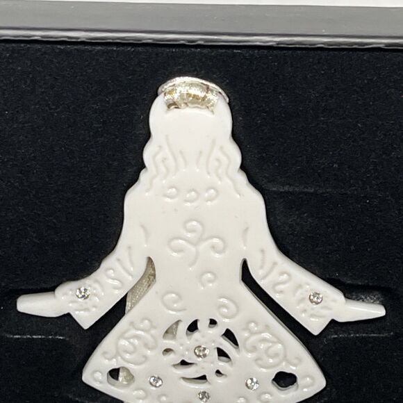 John Hinde Irish Dancer Porcelain Ornament with Swarovski Crystals NIB Holiday - Picture 3 of 6